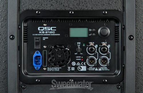 QSC KS212C Subwoofer Display