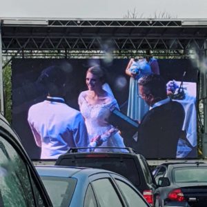 Drive-in Wedding 2